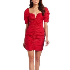 Amanda Uprichard Skylark Dress - Red